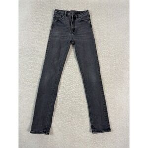 Acne Studios Womens High Rise Skinny Denim Jeans Dark Wash Stretch Size 30 US
